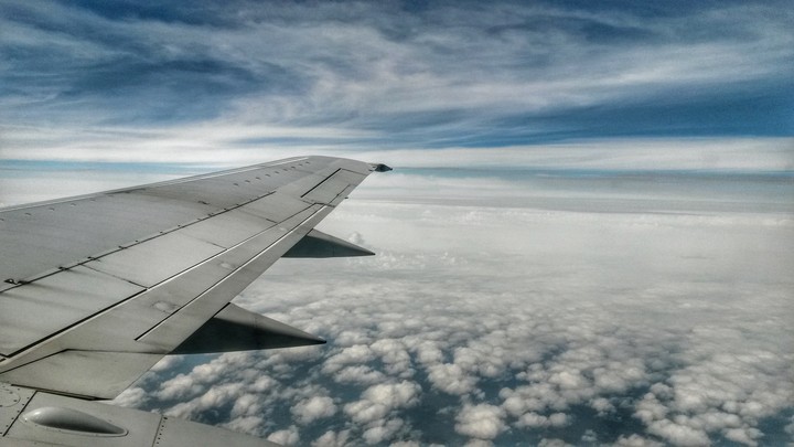 in the sky