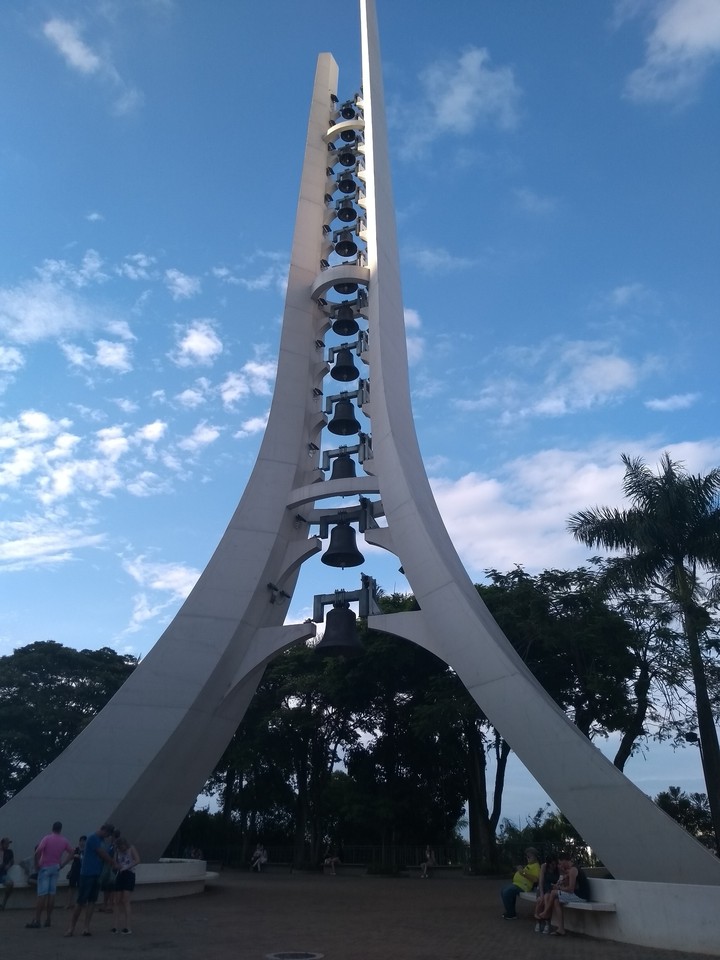 Campanário em Aparecida, Brasil