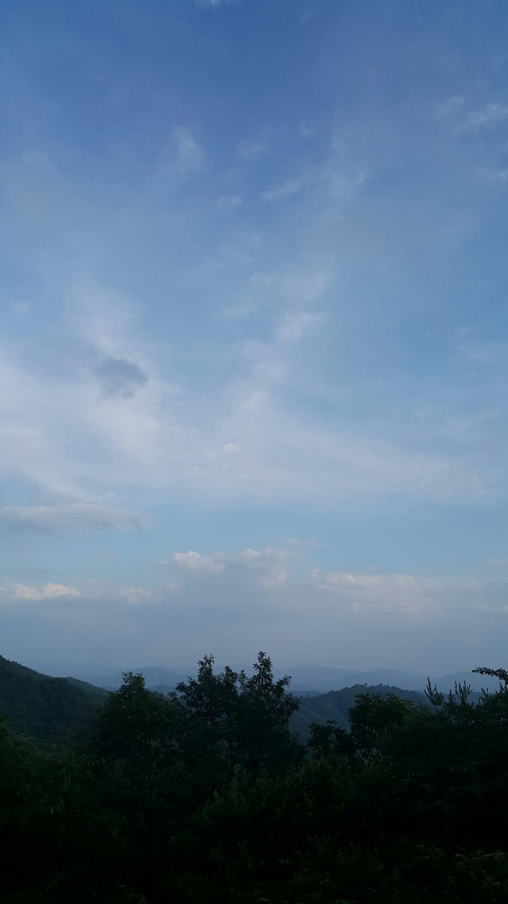 소노펠리체에서 바라본 하늘