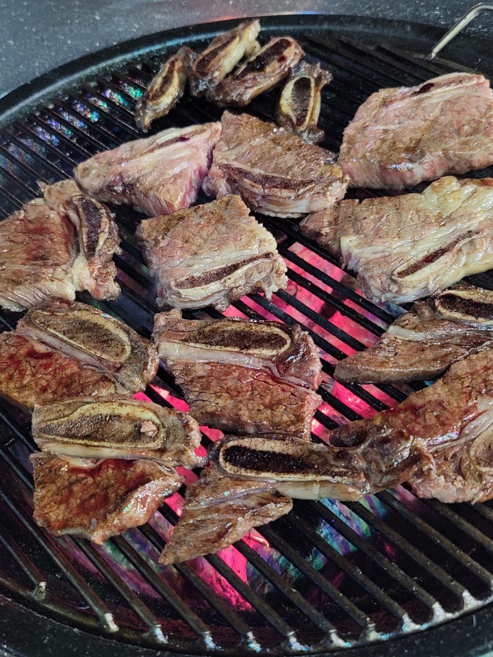 숯불 갈비