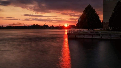 A Beautiful Canadian Sunset
