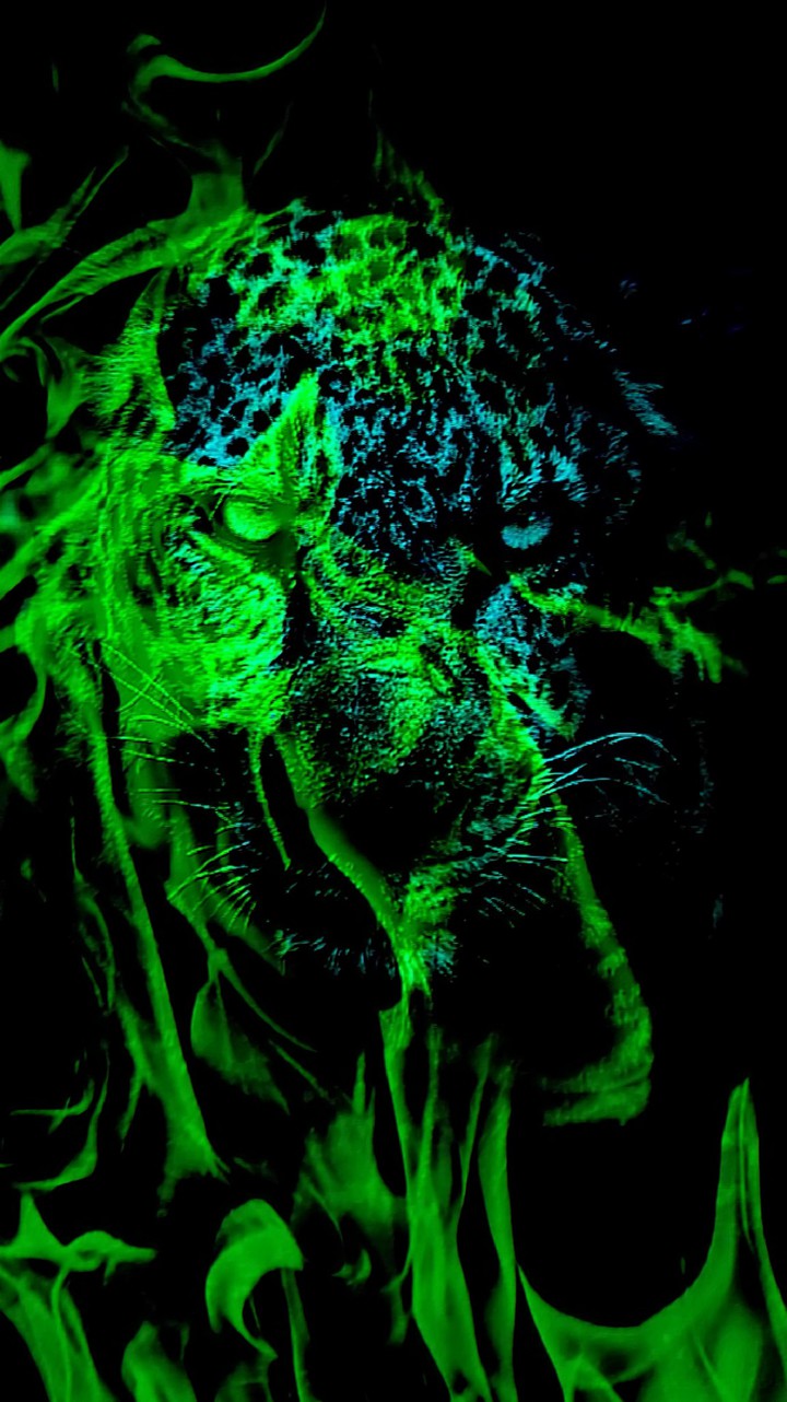green fire