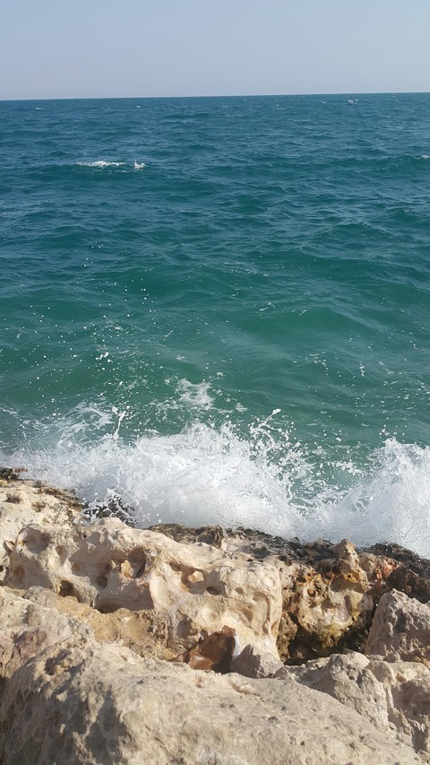sea beach wave blue