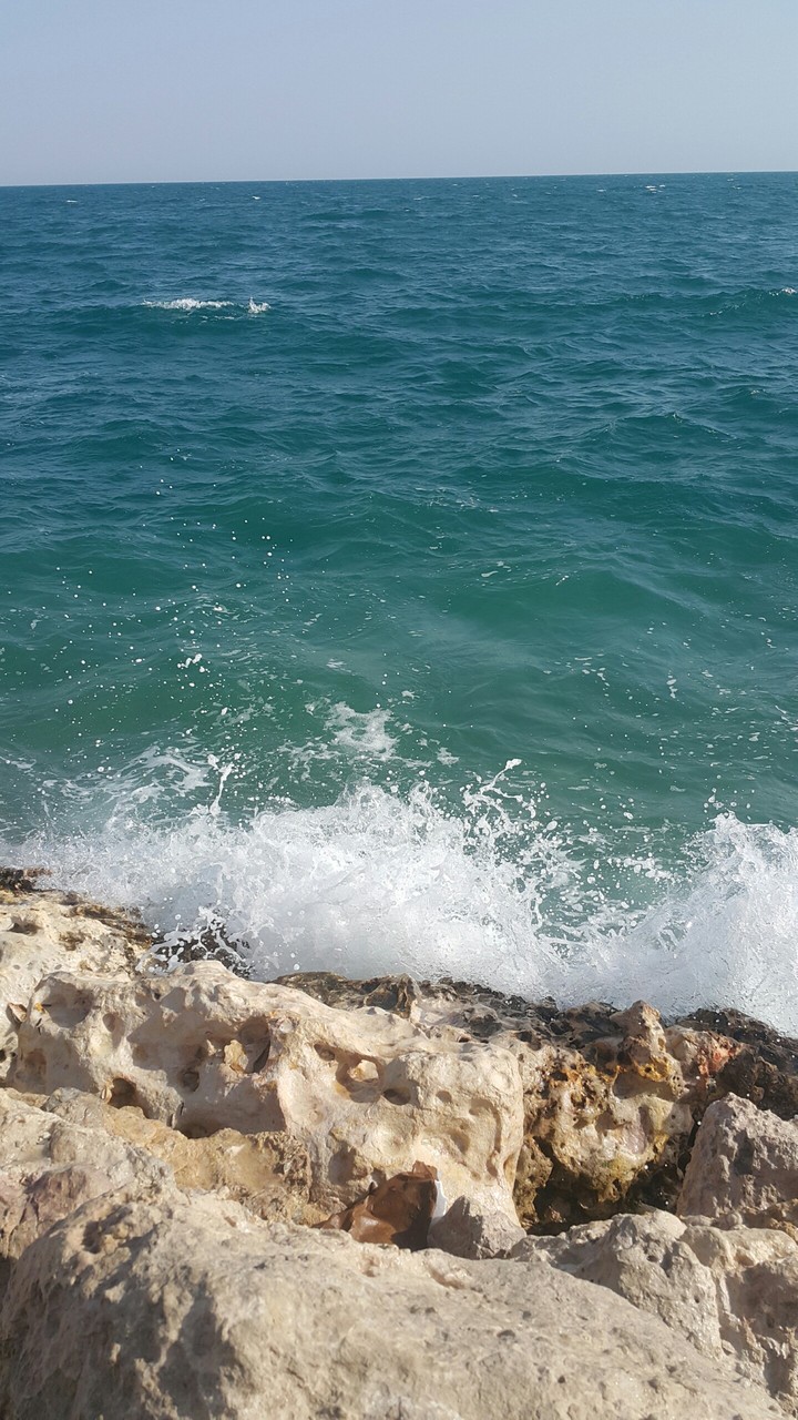 sea beach wave blue