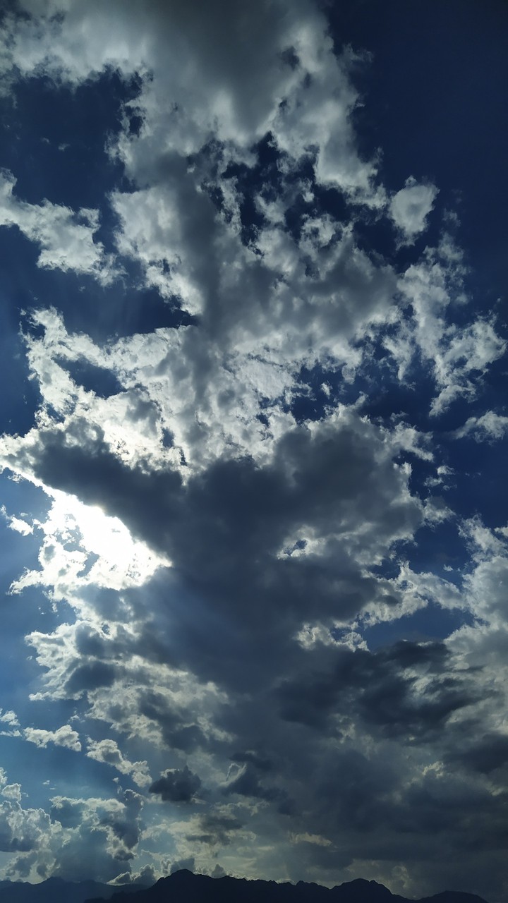 sky, clouds, air