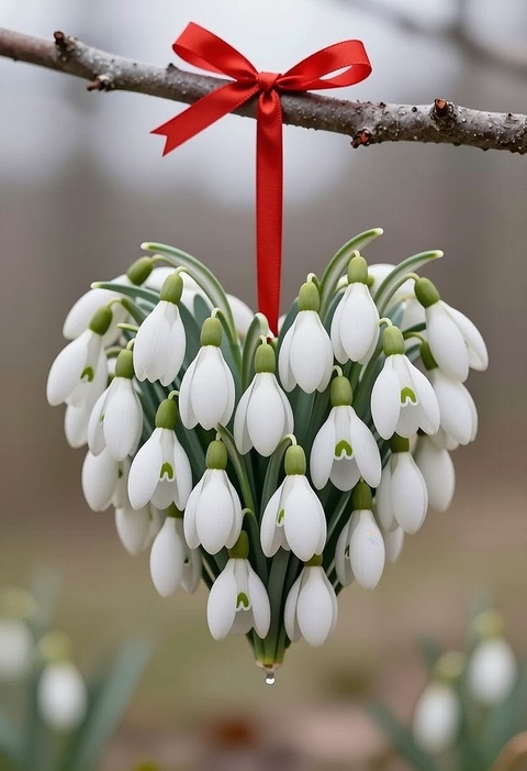 sfondi snowdrop, pedicel