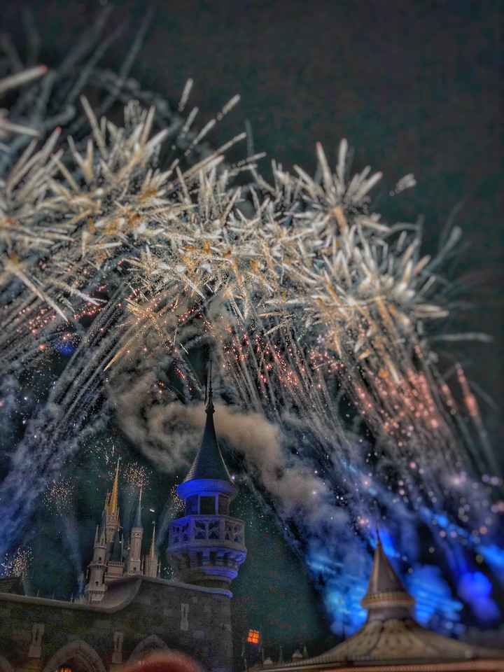 Fireworks Over the Castle