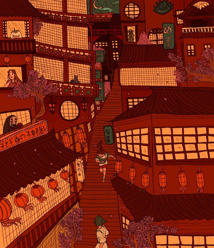 Spirited away