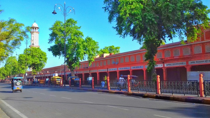 #pink_city #jaipur #Morning_scene #Natur_beauty