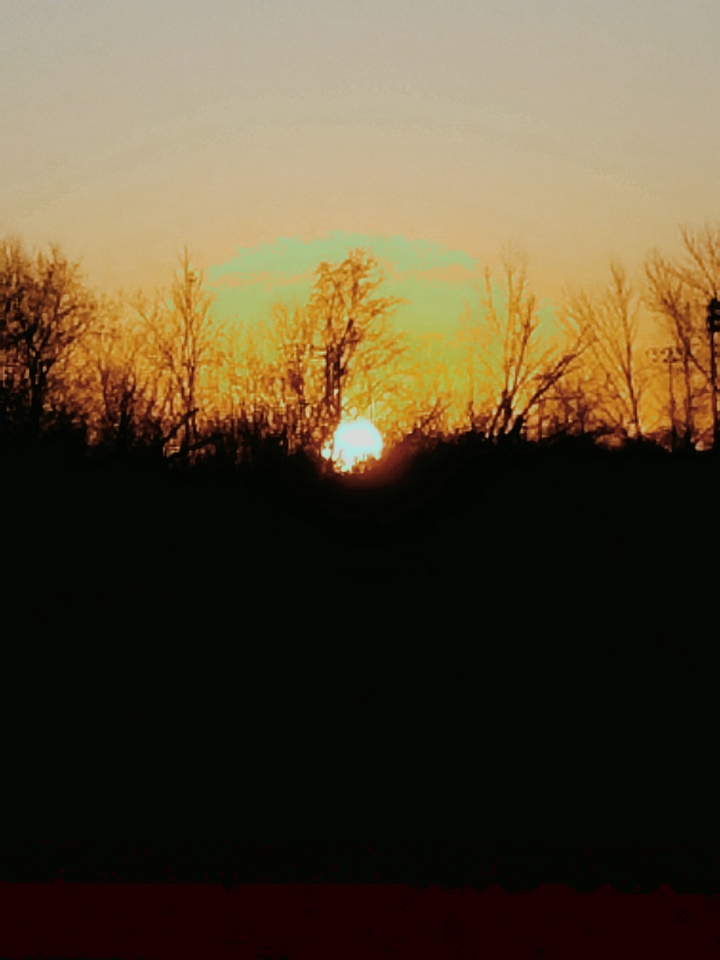 Sunset In The Fields