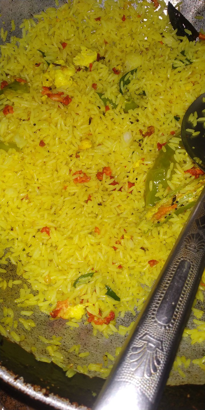 Egg fired rice