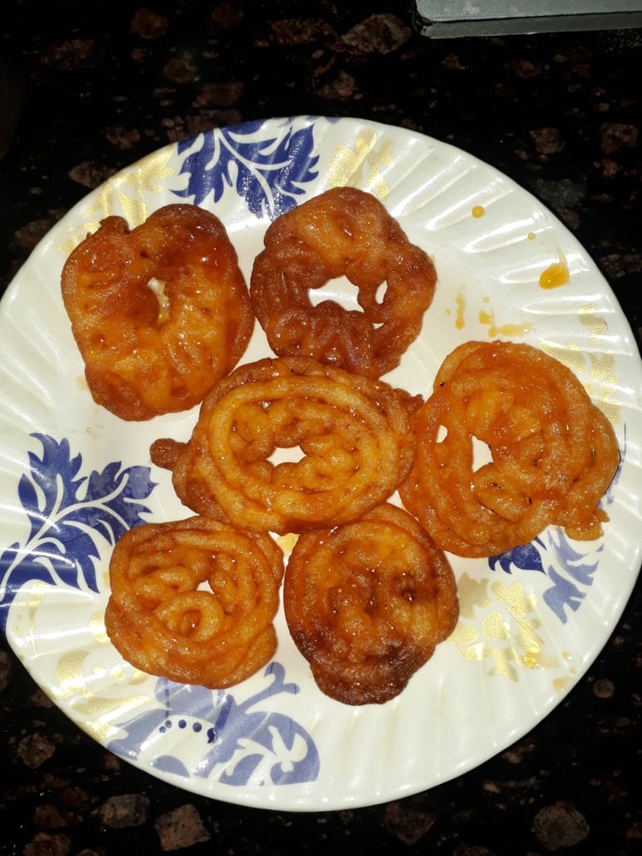 i made desi ghee Imarti ?
