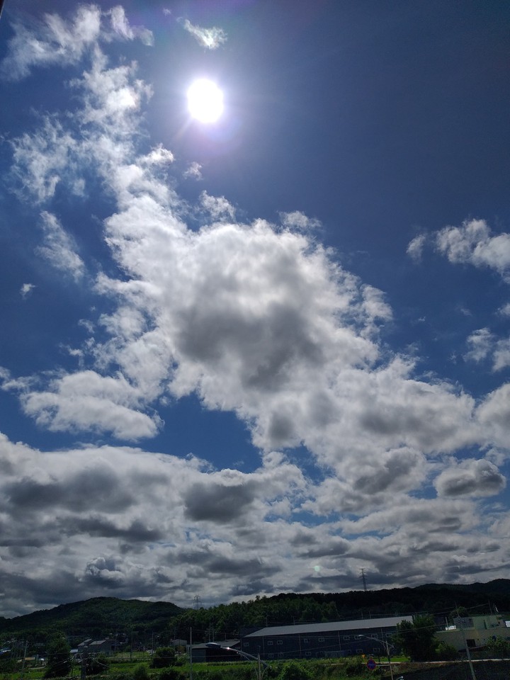 blue sky