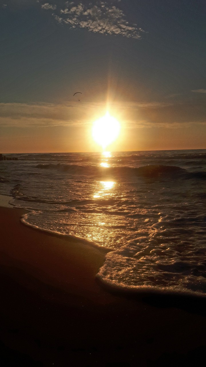 sunset Mielno