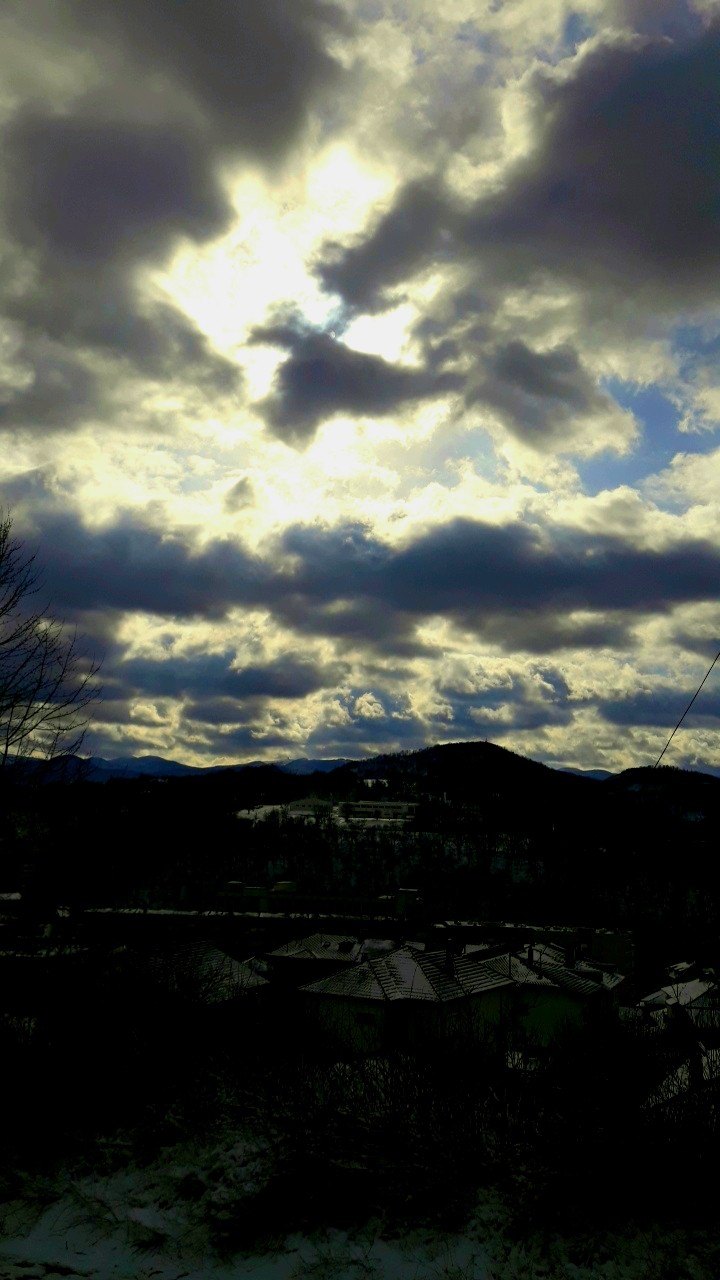 one cloudy day