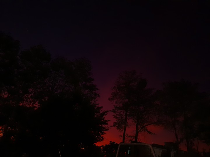 atardecer roja