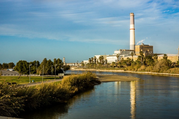 power plant of tel Aviv