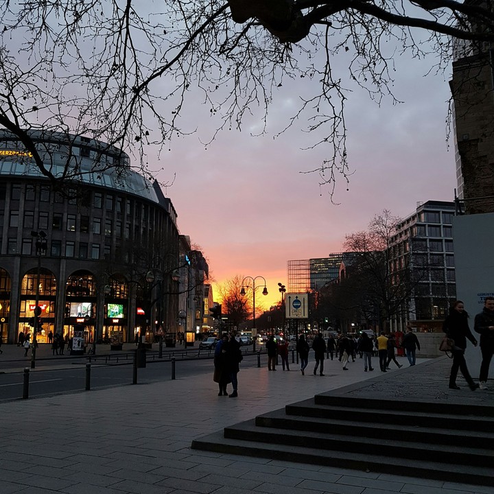 Sonnenuntergang Berlin