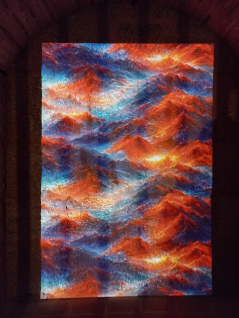 textile, sky桌布