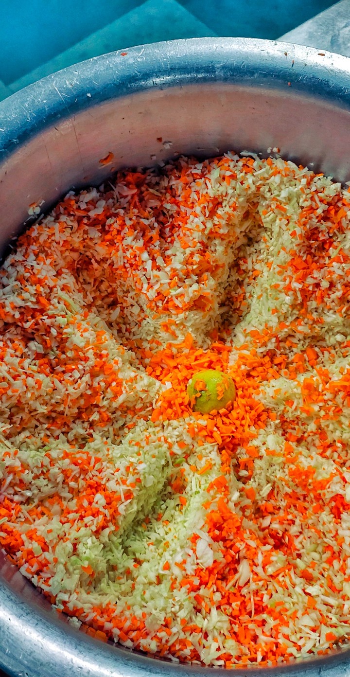 Carrot and Cabbage Mix