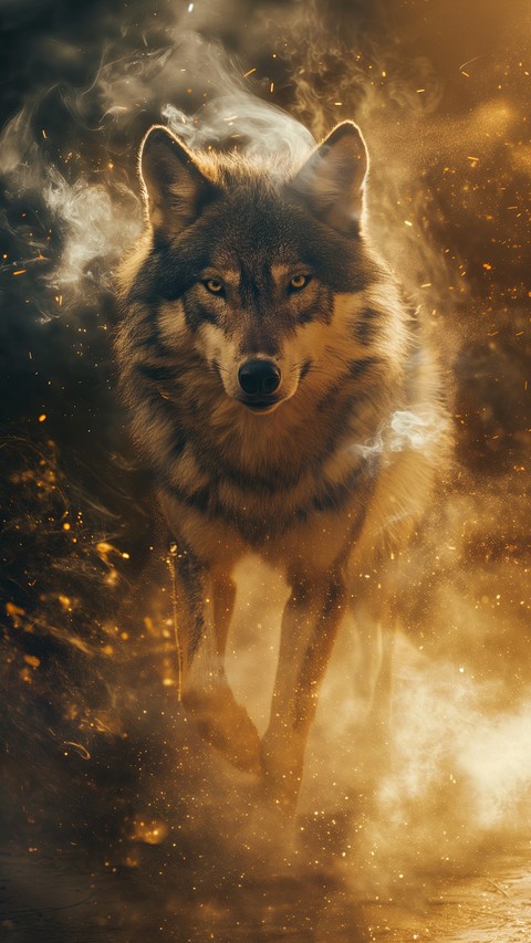 fonds d'écran coyote, wolf