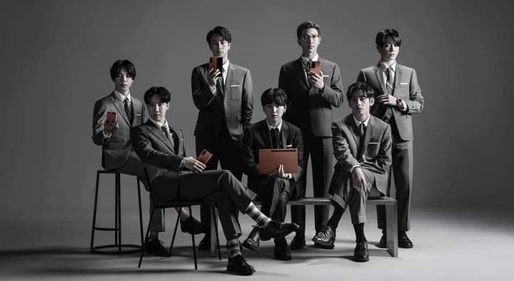BTS with Samsung