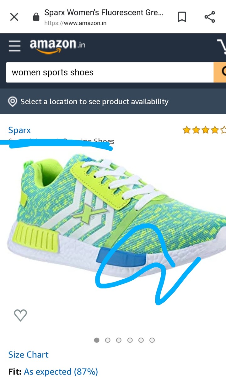 Sports shoe