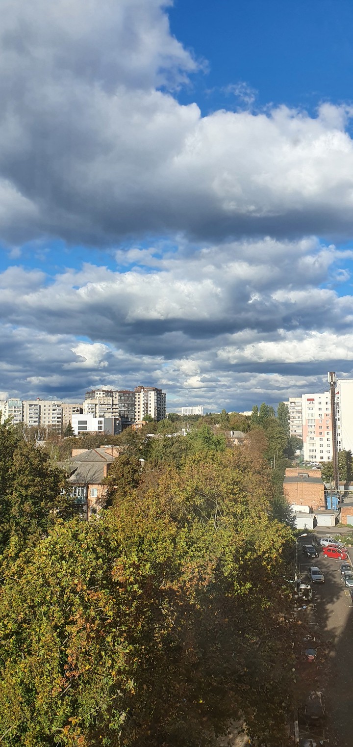 небо