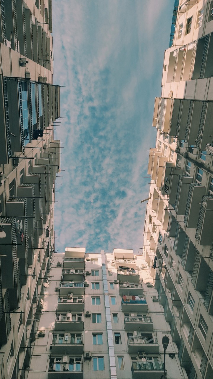 The sky