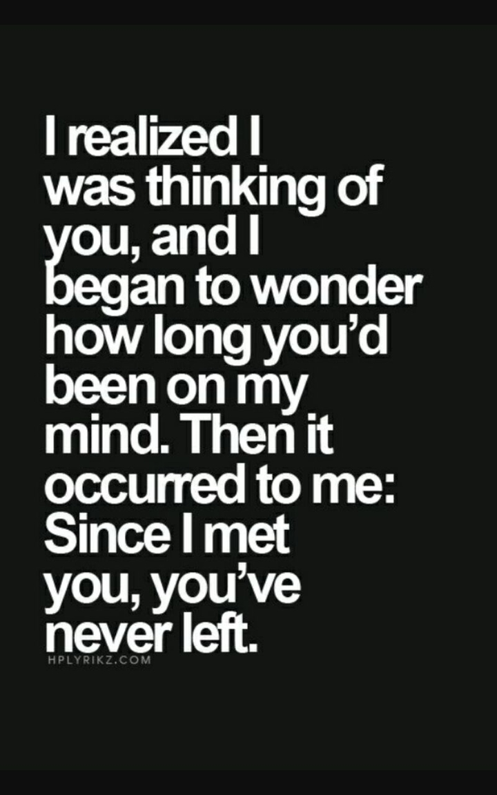 never leave
