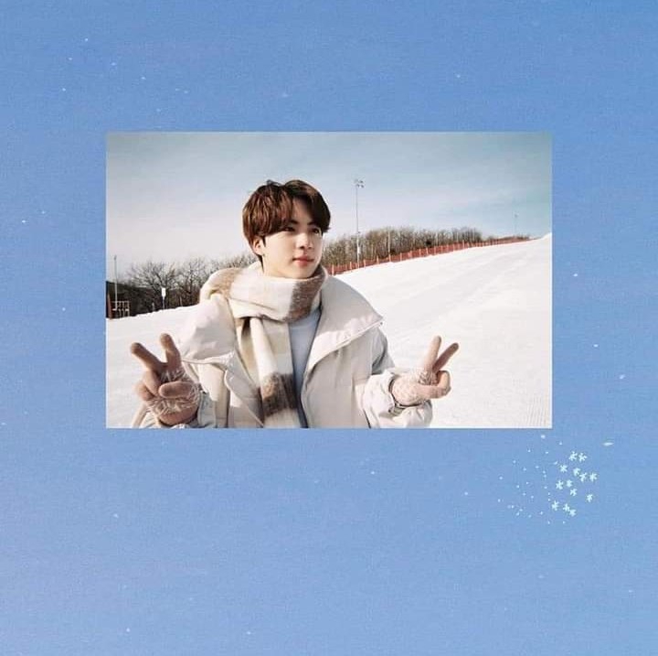 Jin in Winter package ❤️❤️
