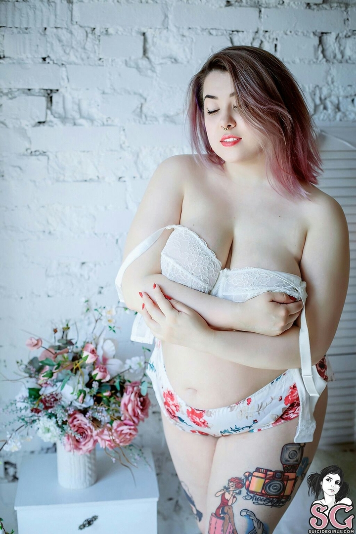 Holding boobs