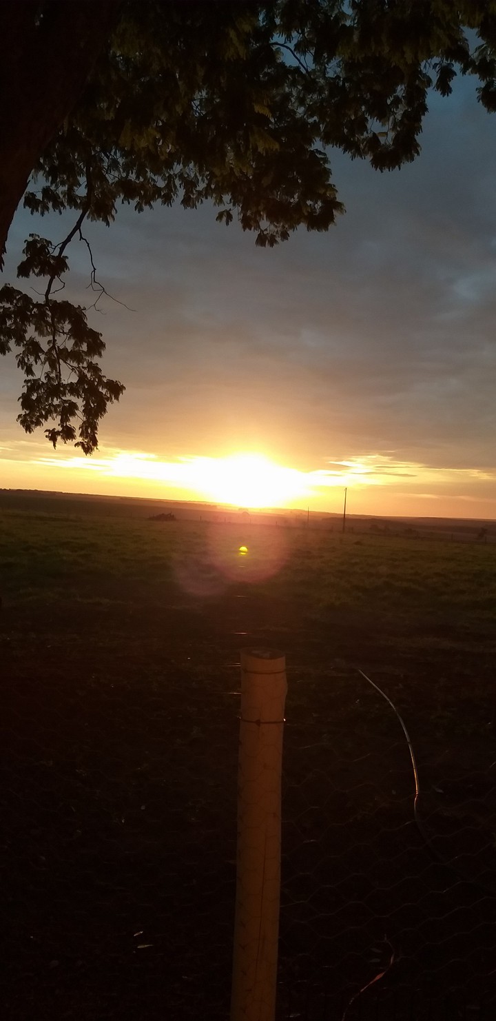 sunset from my window