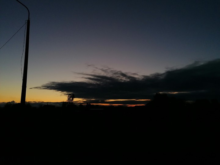 Black sunset