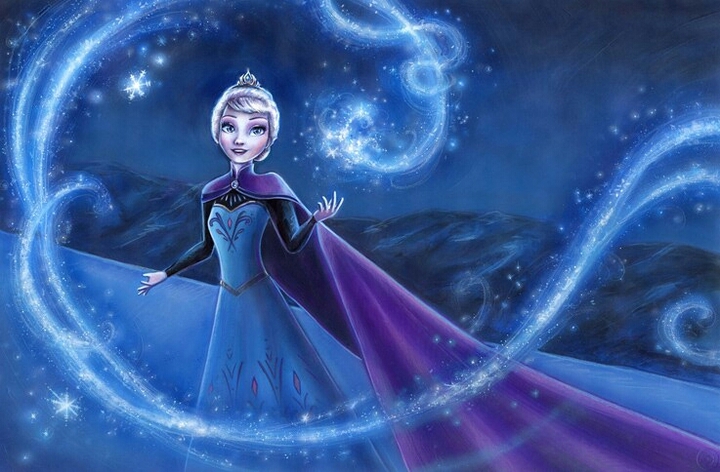Queen Elsa frozen