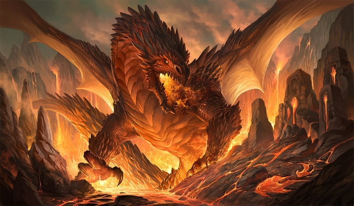 Fire dragon