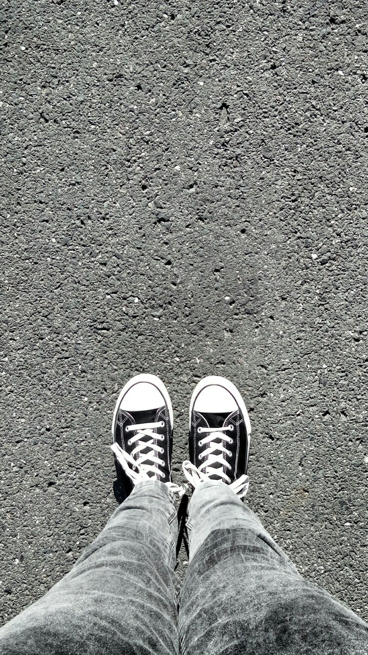 black boots