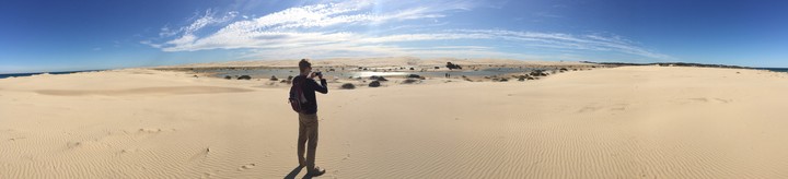 Sand Dune Panorama