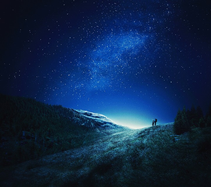 midnight sky
