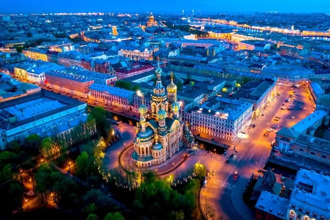 City light Petersburg ♥️
