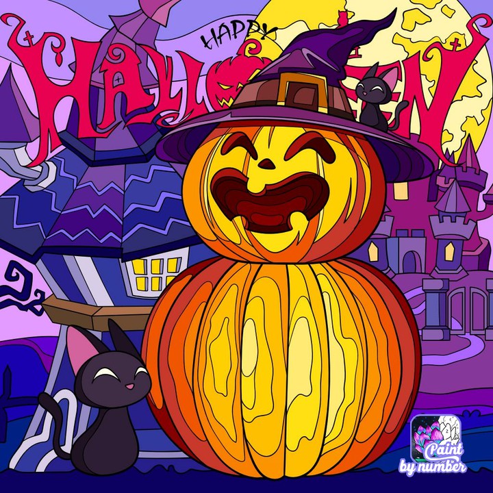 hallowenowy kotek