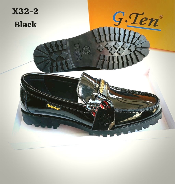 black shoes