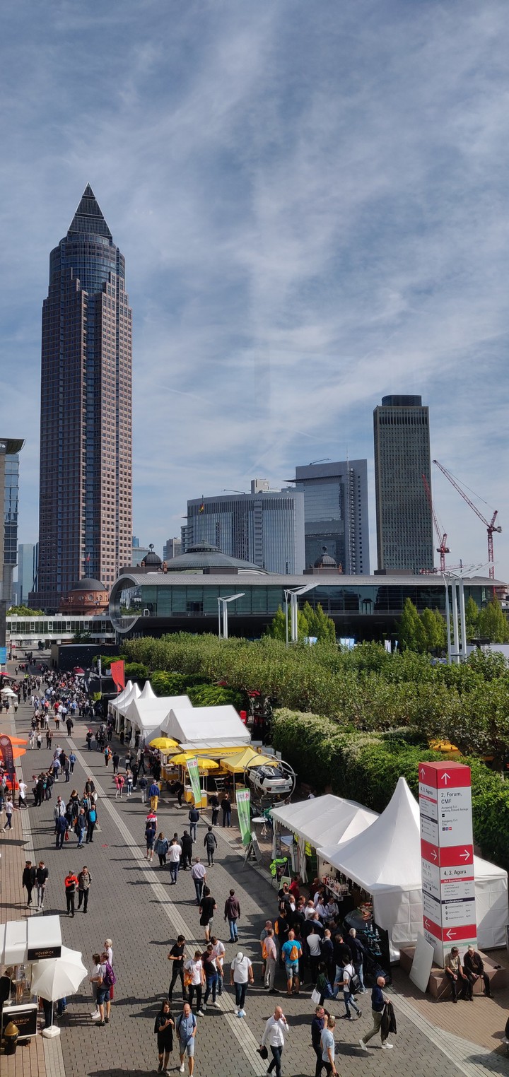 Frankfurt City Wallpaper IAA Messe 2019
