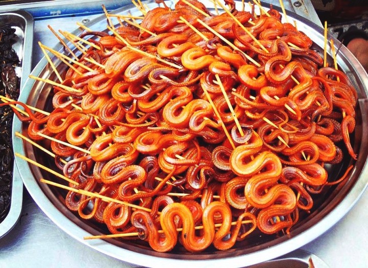 Grill snake in Veitnam ...
