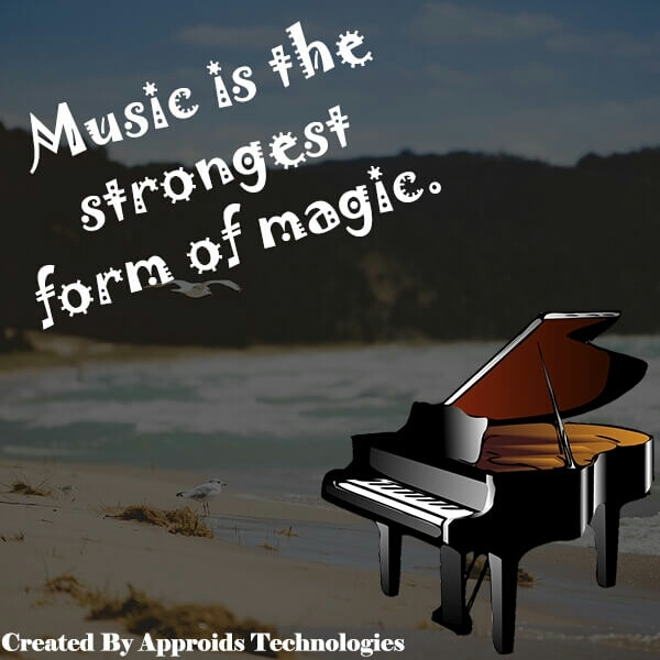 A Day Without Music Is Like A Year Without Rain.