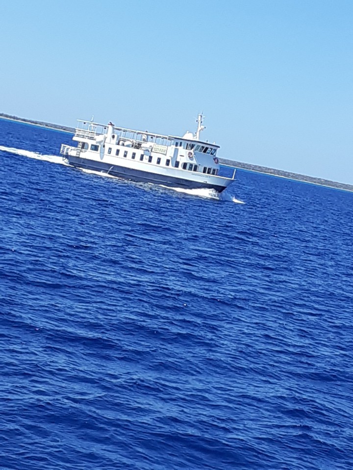 Schiff im Meer