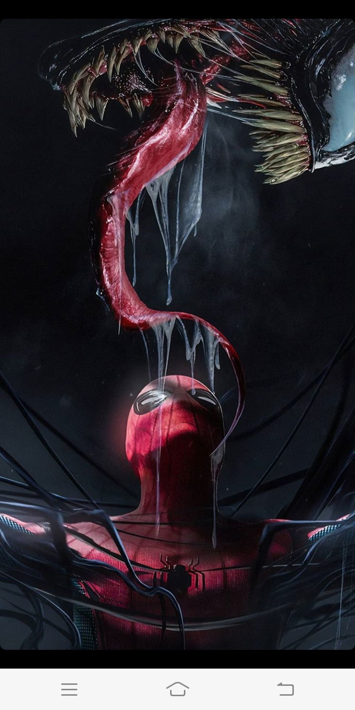 Venom and Spiderman