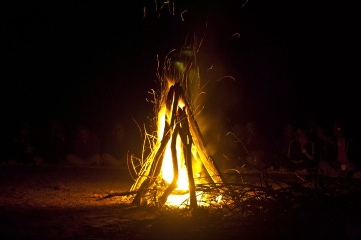Camp fire
