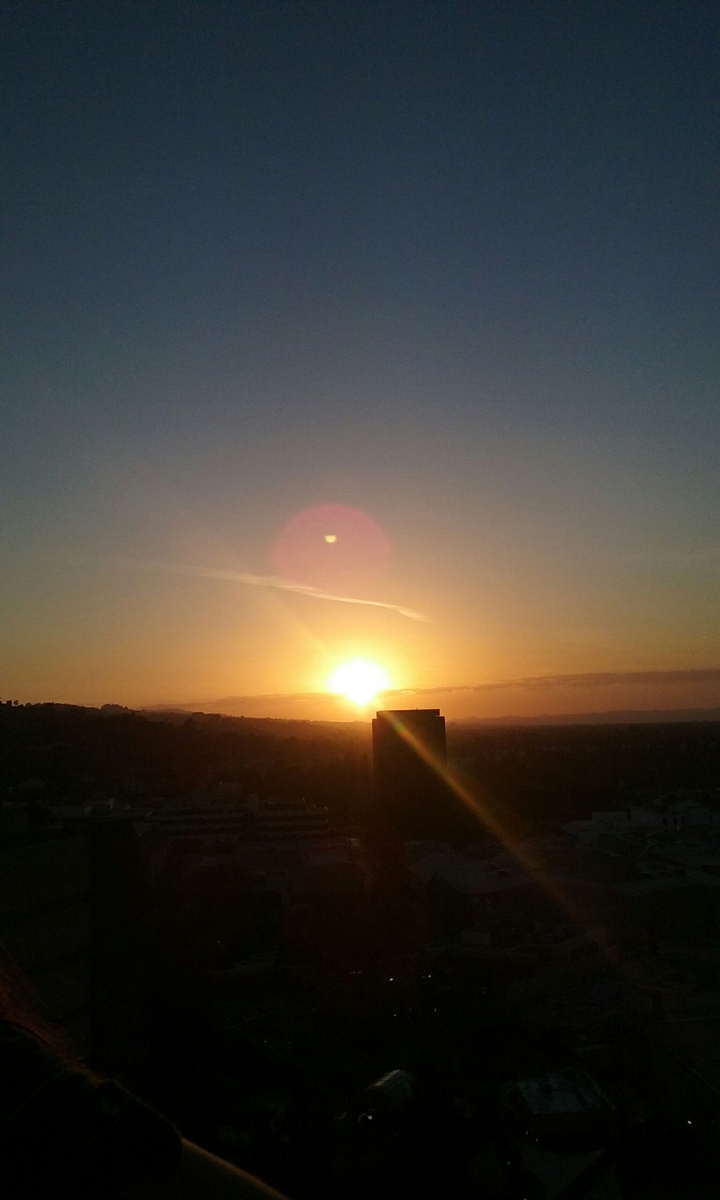 LA sunset