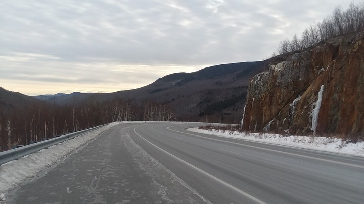 Route 16 in White Mountains National Forest, NH